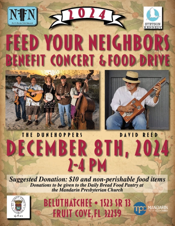 "Feed Your Neighbors" Benefit Concert and Food Drive